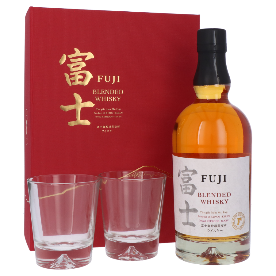 FUJI Coffret Fuji + 2 verres