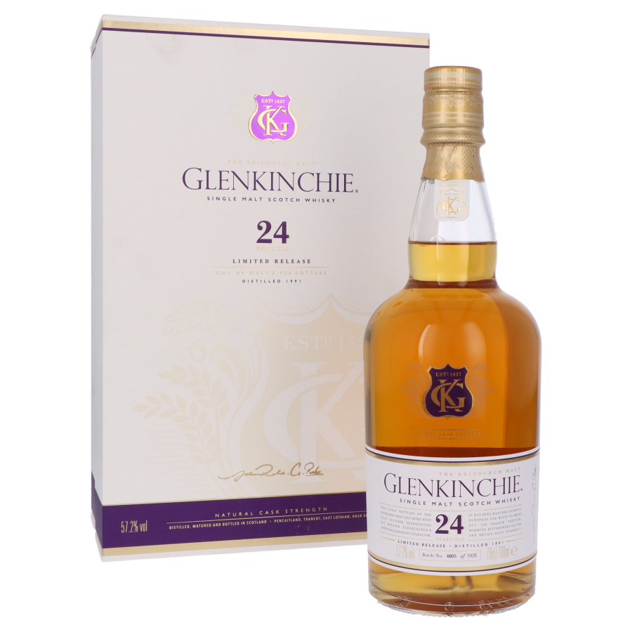 GLENKINCHIE Limited Release 24 ans