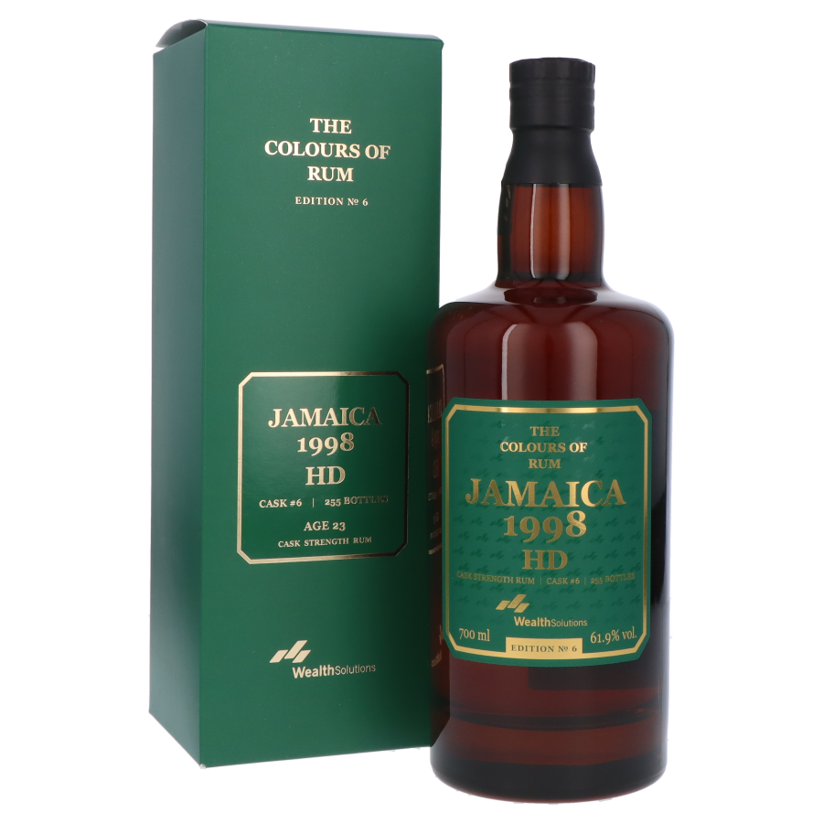 THE COLOUR OF RUM Jamaica Edition No 6 W.S 23 ans 1998